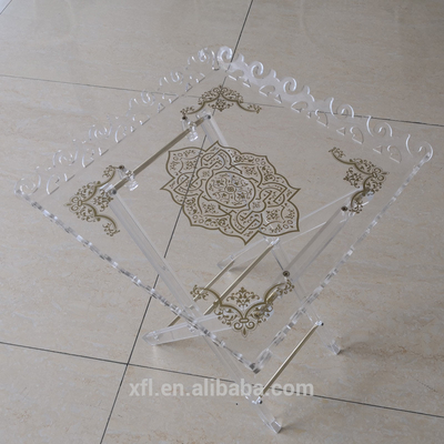 البيئة المخصصة الاكريليك الأثاث الأثاث الاكريليك واضحة الاكريليك للطي الجدول