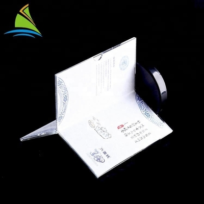 حامل عرض علامة الاكريليك الاكريليك عرض بطاقة تسجيل حامل حامل