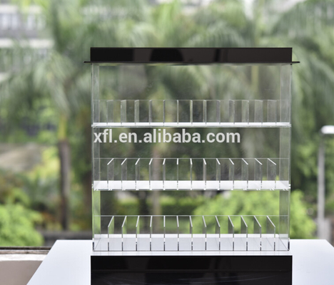 الايكولوجية - ودية متجر الاكريليك عرض واضح الاكريليك عرض السجائر الإلكترونية الرف