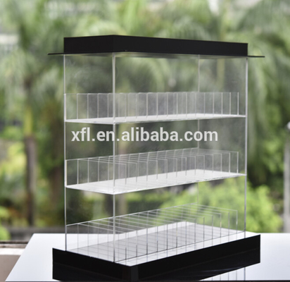 الايكولوجية - ودية متجر الاكريليك عرض واضح الاكريليك عرض السجائر الإلكترونية الرف
